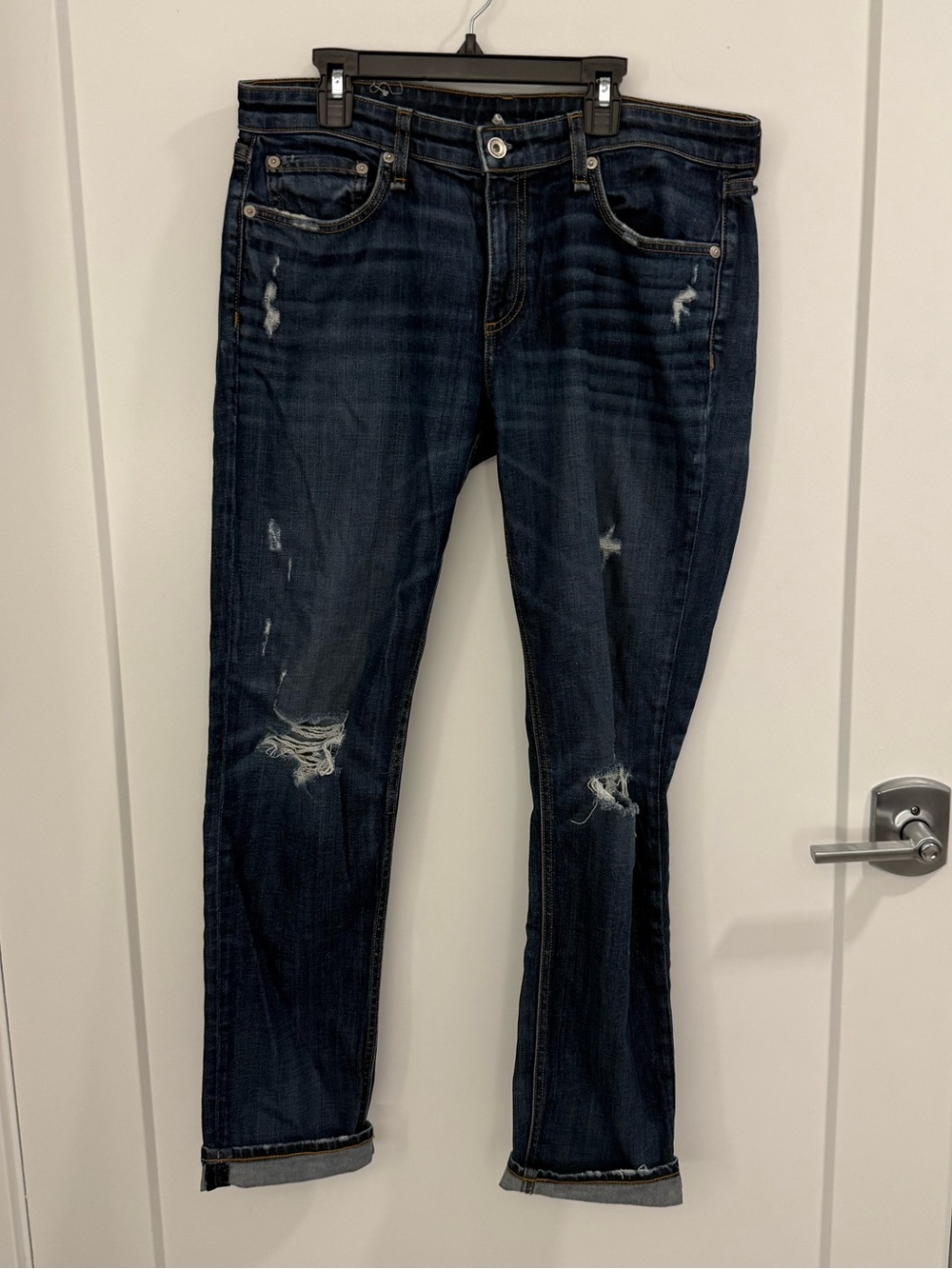 Rag & Bone Dre Low Rise Slim Boyfriend Jeans